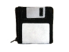 Black Floppy Disk Pouch