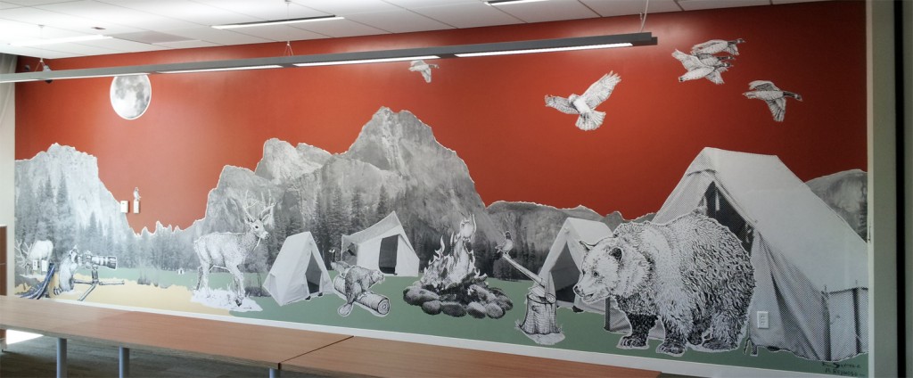 rs design mural for google the compound gallery oakland ca